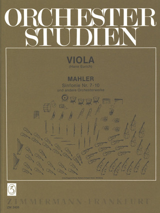 Gustav Mahler - Orchesterstudien Viola/Viola