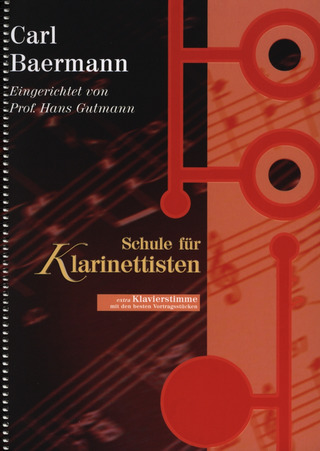 Carl Baermann - Schule für Klarinettisten