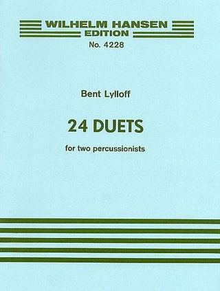 Bent Lylloff - 24 Duets For Percussion