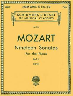 Wolfgang Amadeus Mozart - 19 Sonatas - Book 2