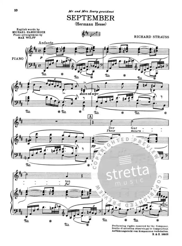 Richard Strauss: Vier letzte Lieder (2)