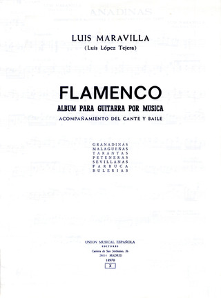 Flamenco Album Para Guitarra Por Musica