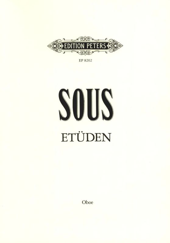 Sous Alfred - Etüden für Oboe