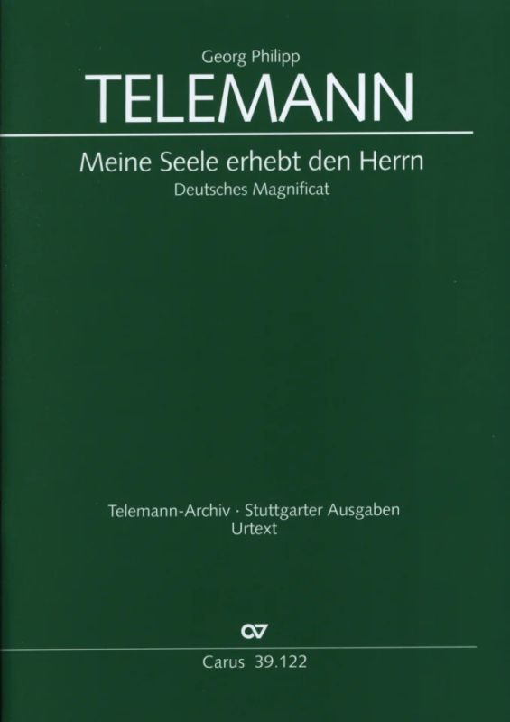 Georg Philipp Telemann - Meine Seele erhebt den Herrn TVWV 9:18