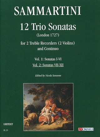 Giuseppe Sammartini - 12 Trio Sonatas 2