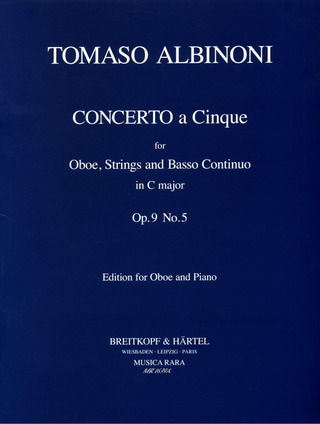 Tomaso Albinoni - Concerto a 5 in C op. 9/5