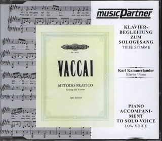 Nicola Vaccai - Metodo pratico di Canto Italiano – tiefe Stimme