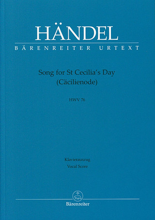 George Frideric Handel - Song for St Cecilia´s Day HWV 76