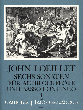 Jean-Baptiste Loeillet de Londres - 6 Sonatas op. 3/1-3
