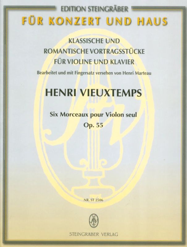 Henri Vieuxtemps - Six Morceaux pour Violon seul