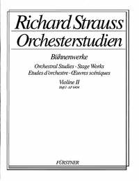 Richard Strauss: Orchesterstudien aus seinen Bühnenwerken: Violine II