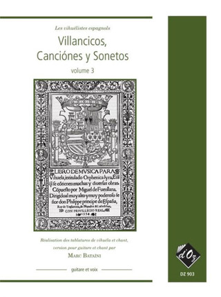 Villancicos, canciones y sonetos 3