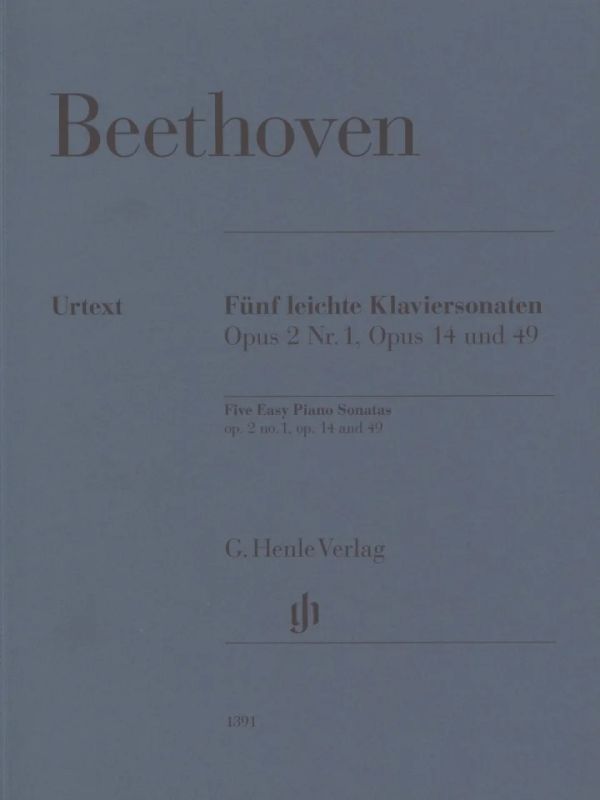Ludwig van Beethoven - Five Easy Piano Sonates (0)