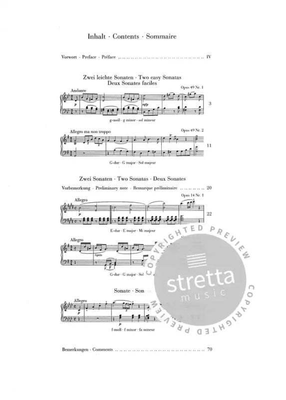 Ludwig van Beethoven - Five Easy Piano Sonates (1)
