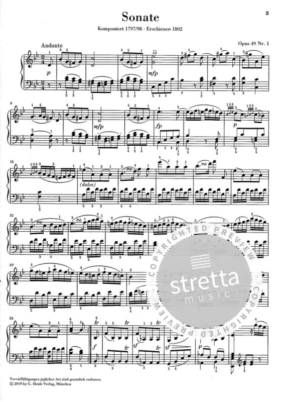 Ludwig van Beethoven - Fünf leichte Klaviersonaten (2)