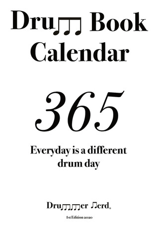 Gabriel Serra - Drum Book Calendar