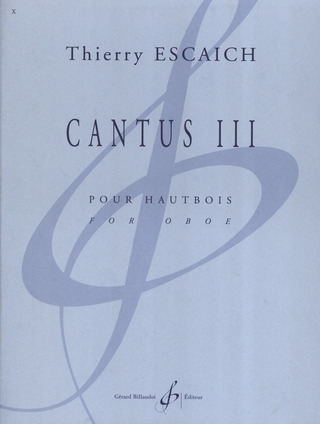 Thierry Escaich - Cantur no. 3