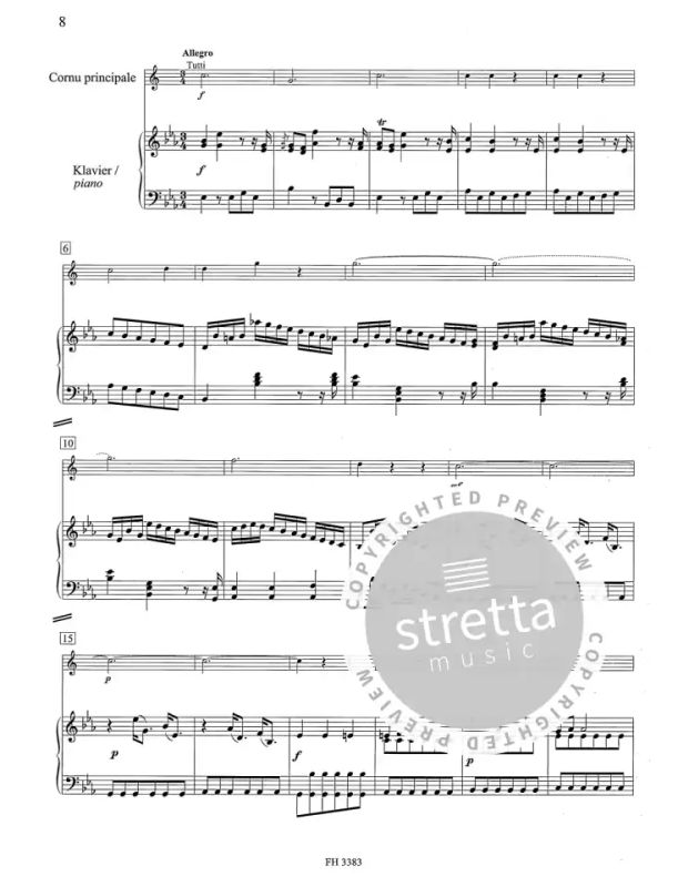 Carl Friedrich Abel: Concerto à Cornu principale con piu Stromenti accompagnanti (2)