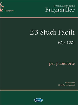 Friedrich Burgmüller - 25 Studi facili op. 100