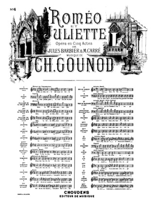 Charles Gounod - Air De Roméo Et Juliette No.4