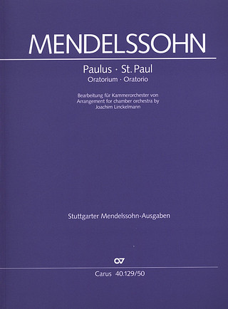 Felix Mendelssohn Bartholdy - Saint Paul op. 36