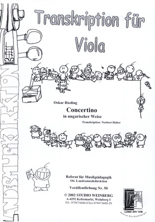 Oskar Rieding - Concertino in ungarischer Weise a-moll op. 21