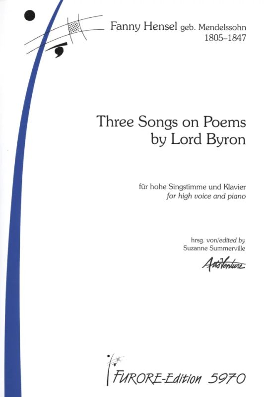 Fanny Hensel - Three Songs on texts by Lord Byron