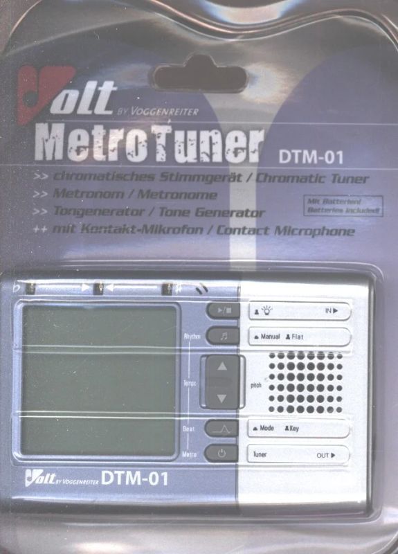 Rocktile Ctm 10 Chordfinder Tuner Metronom