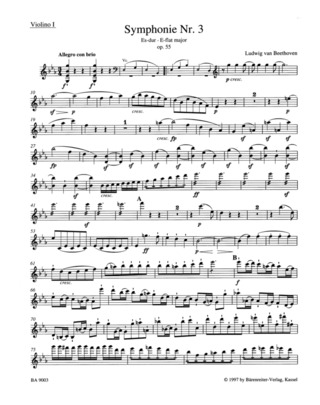Ludwig van Beethoven - Symphony No. 3 in E-flat major op. 55