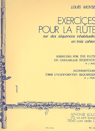 Louis Moyse - Exercices sur des Sequences inhabituelles v.1 No.1
