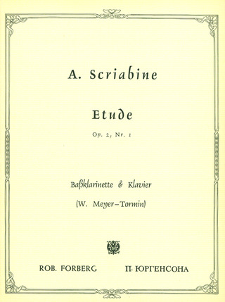 Alexander Scriabin: Etude c-Moll op. 2/1