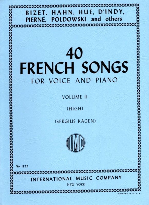 40 französische Lieder 2
