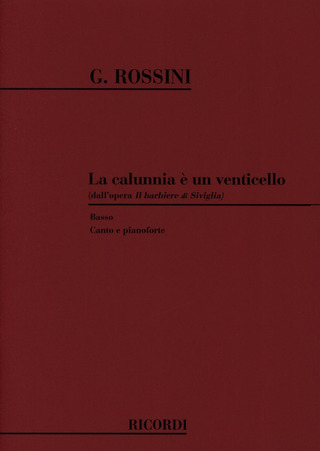 Gioachino Rossini - Calunnia E' Un Venticello