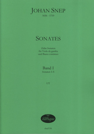 Snep Johan: Sonaten Bd 1 (Nr 1-5)