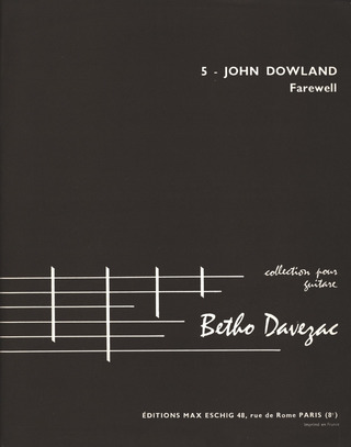 John Dowland - Farewell