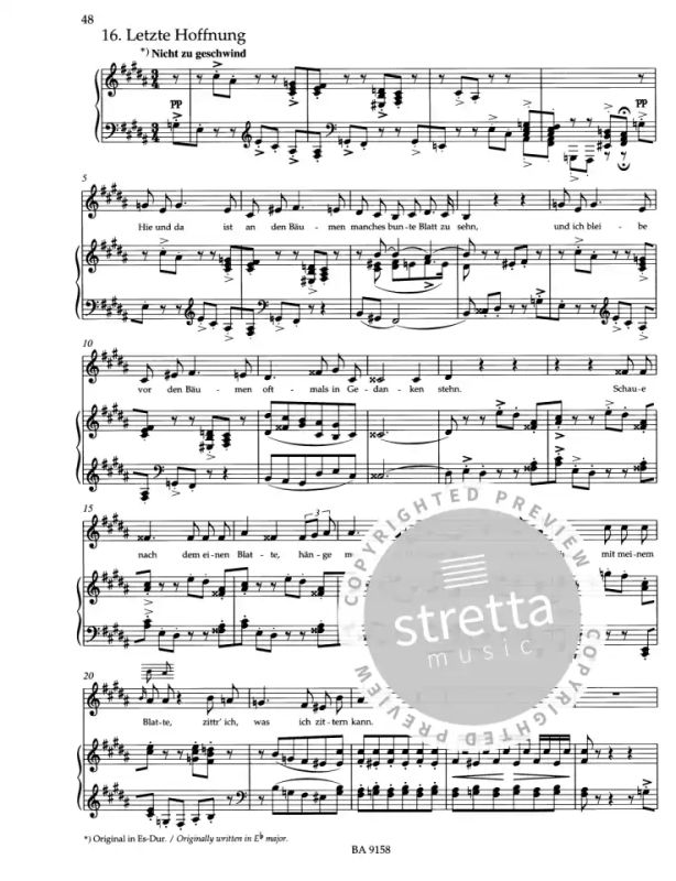 Franz Schubert - Winterreise op. 89 D 911 – Low Voice