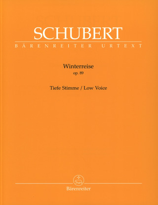 Franz Schubert - Winterreise op. 89 D 911 – tiefe Stimme
