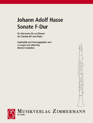 Johann Adolph Hasse - Sonata F major (orig. G major)