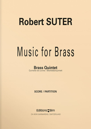 Robert Suter: Music for Brass