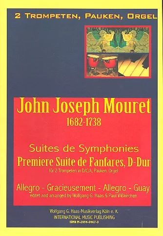 Jean-Joseph Mouret - Premiere Suite De Fanfares D-Dur