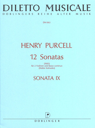 Henry Purcell - Sonata IX c-Moll (1683)