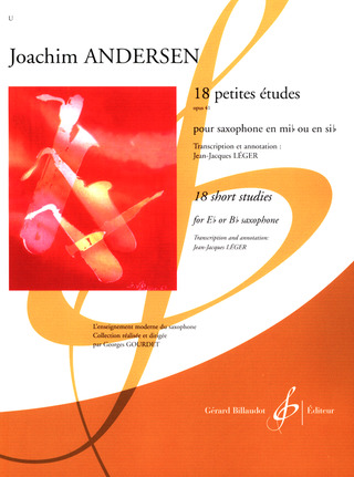 Joachim Andersen - 18 Petites Etudes Opus 41