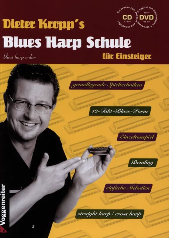 Dieter Kropp - Blues Harp Schule 1