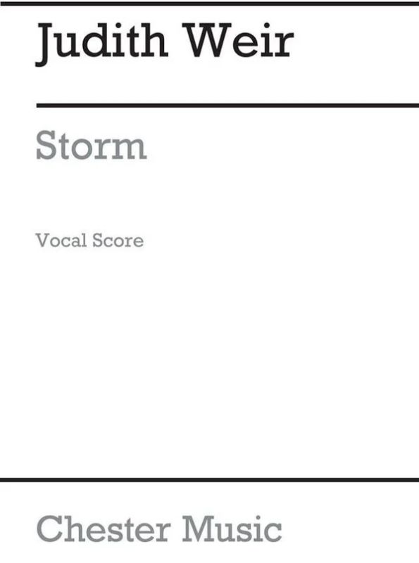 Judith Weir - Storm