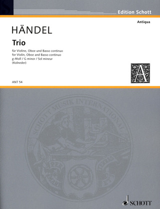 Georg Friedrich Haendel - Trio