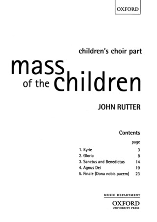 John Rutter - Mass of the Children