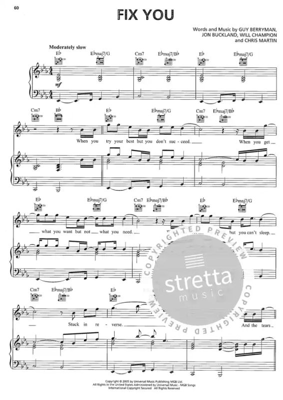 Coldplay - Sheet Music Collection