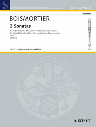 J.B. de Boismortier - Two Sonatas