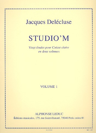 Jacques Delécluse - Studio'M Vol.1