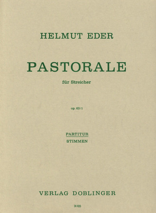 Helmut Eder - Pastorale op. 63/1 (1974)